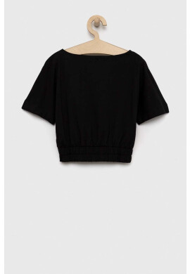 Calvin Klein Jeans Детска тениска в черно - Pepit.bg