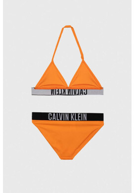 Calvin Klein Jeans Детски бански от две части в оранжево - Pepit.bg
