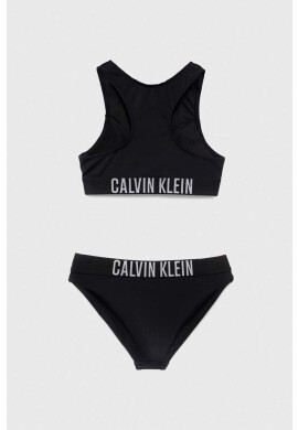 Calvin Klein Jeans Детски бански от две части в черно - Pepit.bg