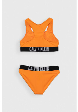 Calvin Klein Jeans Детски бански от две части в оранжево - Pepit.bg