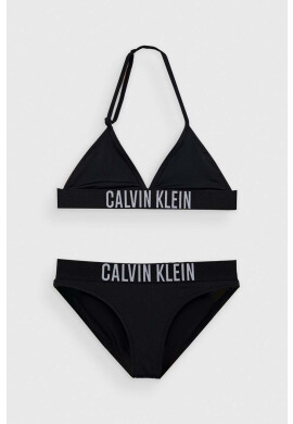 Calvin Klein Jeans Детски бански от две части в черно - Pepit.bg
