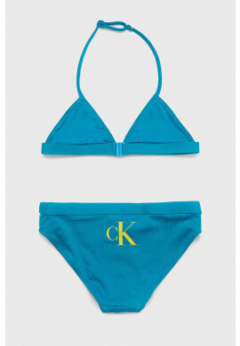 Calvin Klein Jeans Детски бански от две части в синьо - Pepit.bg