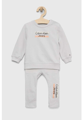 Calvin Klein Jeans Детски комплект в сиво - Pepit.bg