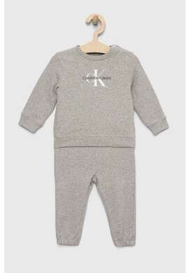 Calvin Klein Jeans Детски комплект в сиво - Pepit.bg