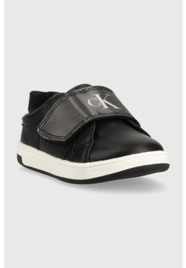 Calvin Klein Jeans Детски маратонки в черно - Pepit.bg