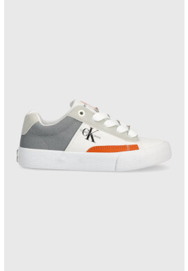 Calvin Klein Jeans Детски ниски кецове в сиво - Pepit.bg