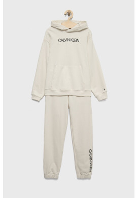 Calvin Klein Jeans Детски памучен анцуг - Pepit.bg