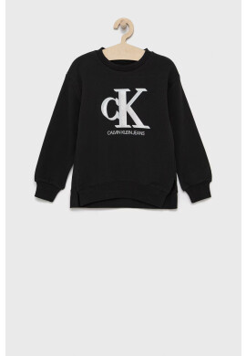 Calvin Klein Jeans Детски памучен суичър - Pepit.bg