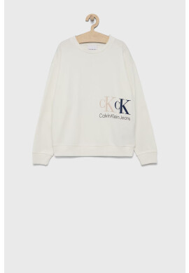 Calvin Klein Jeans Детски памучен суичър - Pepit.bg