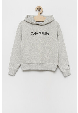Calvin Klein Jeans Детски памучен суичър - Pepit.bg