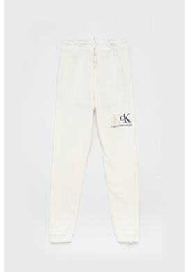 Calvin Klein Jeans Детски панталони в черно с изчистен дизайн - Pepit.bg