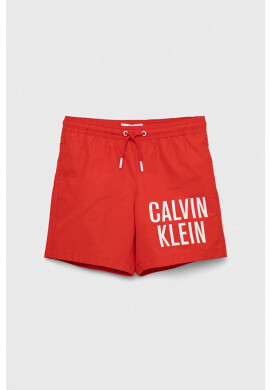 Calvin Klein Jeans Детски плувни шорти в бордо - Pepit.bg