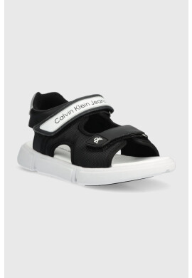 Calvin Klein Jeans Детски сандали в черно - Pepit.bg