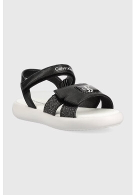 Calvin Klein Jeans Детски сандали в черно - Pepit.bg