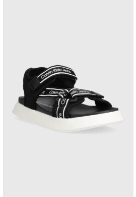 Calvin Klein Jeans Детски сандали в черно - Pepit.bg