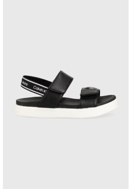 Calvin Klein Jeans Детски сандали в черно - Pepit.bg