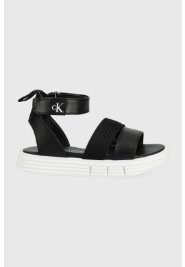 Calvin Klein Jeans Детски сандали в черно - Pepit.bg