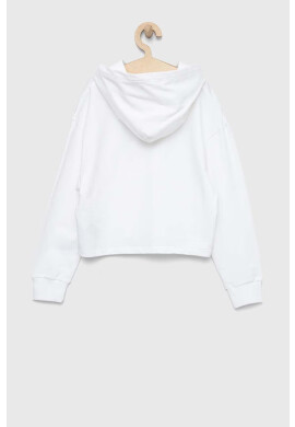Calvin Klein Jeans Детски суичър в оранжево с принт - Pepit.bg