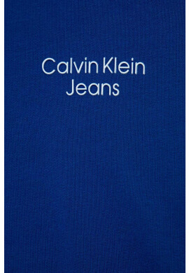 Calvin Klein Jeans Детски суичър с качулка с изчистен дизайн - Pepit.bg