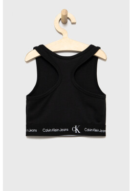 Calvin Klein Jeans Детски топ в бяло - Pepit.bg