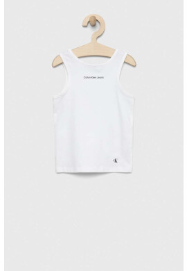 Calvin Klein Jeans Детски топ в бяло - Pepit.bg