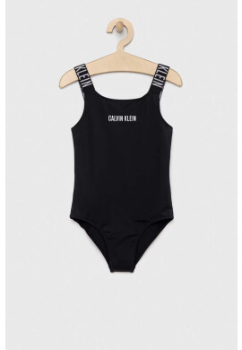 Calvin Klein Jeans Детски цял бански в черно - Pepit.bg
