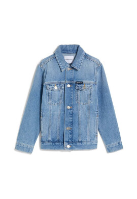 Calvin Klein Jeans Детско дънково яке в синьо - Pepit.bg
