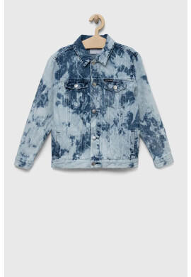 Calvin Klein Jeans Детско дънково яке в синьо - Pepit.bg
