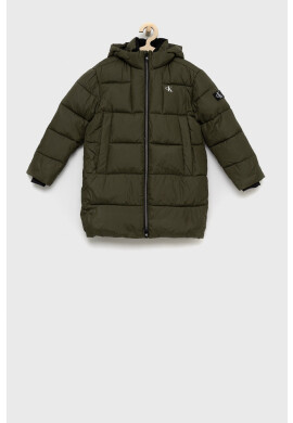 Calvin Klein Jeans Детско яке в зелено - Pepit.bg