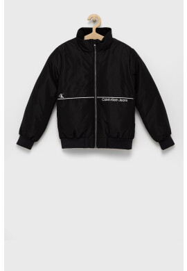 Calvin Klein Jeans Детско яке в черно - Pepit.bg