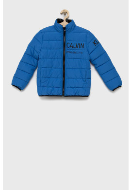 Calvin Klein Jeans Детско яке с две лица в черно - Pepit.bg