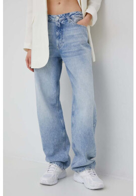 Calvin Klein Jeans Дънки 90s Straight с висока талия - Pepit.bg