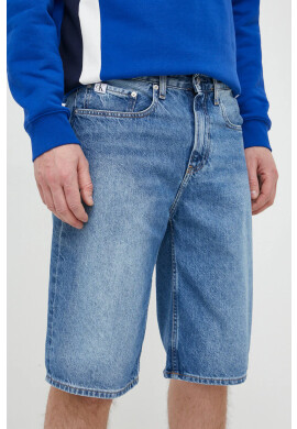 Calvin Klein Jeans Дънкови къси панталони в синьо - Pepit.bg