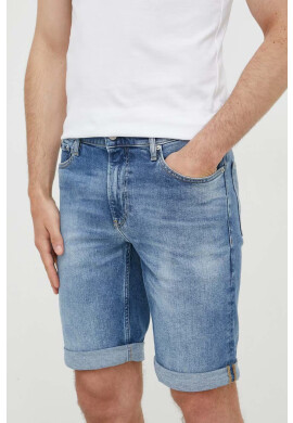 Calvin Klein Jeans Дънкови къси панталони в синьо - Pepit.bg