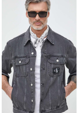 Calvin Klein Jeans Дънково яке в сиво с преходна изолация - Pepit.bg