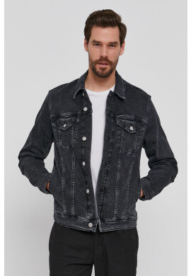 Calvin Klein Jeans Дънково яке дамско в тъмносиньо с преходна изолация - Pepit.bg