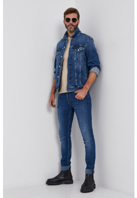Calvin Klein Jeans Дънково яке дамска с преходна изолация с уголемена кройка - Pepit.bg