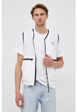 Calvin Klein Jeans Елек мъжки в черно с преходна изолация - Pepit.bg