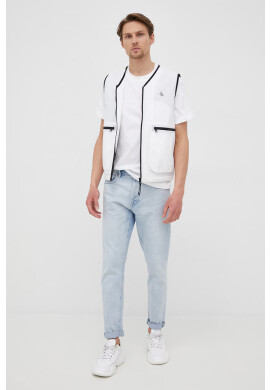 Calvin Klein Jeans Елек мъжки в черно с преходна изолация - Pepit.bg