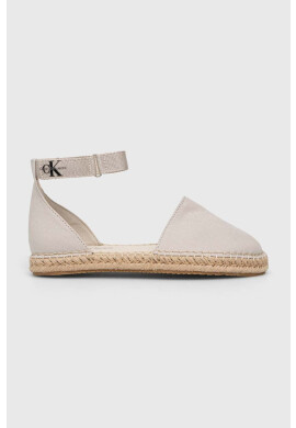 Calvin Klein Jeans Еспадрили ANKLE ESPADRILLE в бежово YW0YW01027 - Pepit.bg