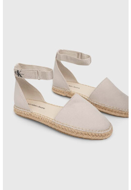 Calvin Klein Jeans Еспадрили ANKLE ESPADRILLE в бежово YW0YW01027 - Pepit.bg