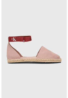 Calvin Klein Jeans Еспадрили ANKLE ESPADRILLE в бежово YW0YW01027 - Pepit.bg