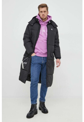 Calvin Klein Jeans Яке в черно със зимна изолация - Pepit.bg