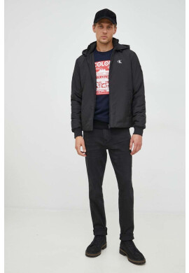 Calvin Klein Jeans Яке в черно с преходна изолация - Pepit.bg