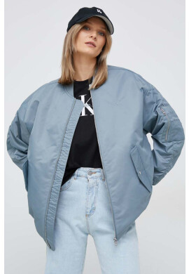 Calvin Klein Jeans Яке бомбър в синьо с преходна изолация - Pepit.bg