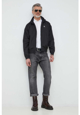 Calvin Klein Jeans Яке бомбър в черно с преходна изолация - Pepit.bg