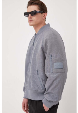 Calvin Klein Jeans Яке бомбър в сиво с преходна изолация - Pepit.bg