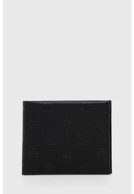Calvin Klein Jeans Кожен портфейл мъжки в черно - Pepit.bg