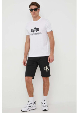 Calvin Klein Jeans Къс панталон в черно - Pepit.bg