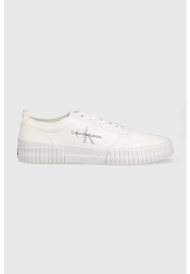Calvin Klein Jeans Маратонки Skater Vulcanized Laceup в бяло - Pepit.bg
